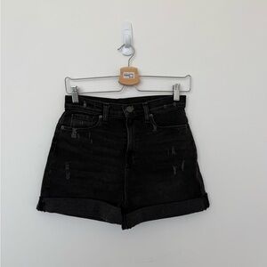 BDG Black Jean Shorts